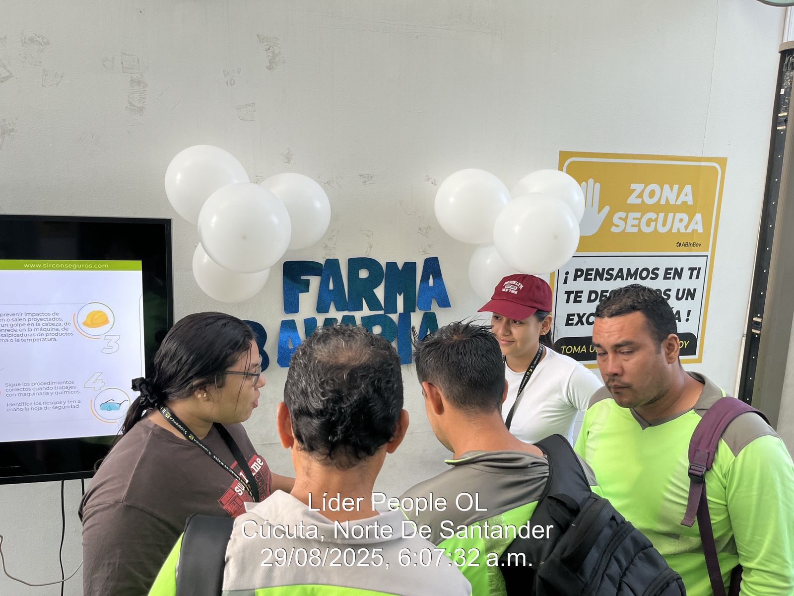 Evidencia de capacitación